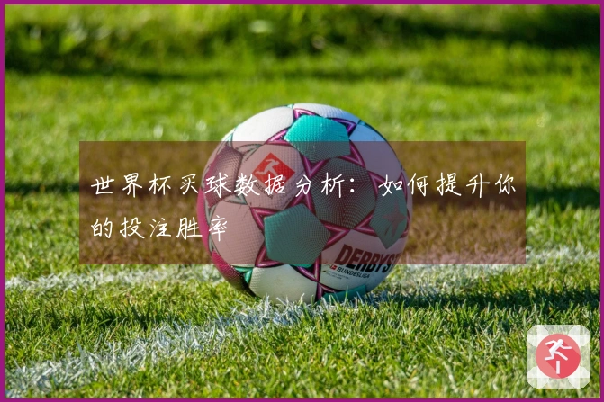 世界杯买球数据分析：如何提升你的投注胜率